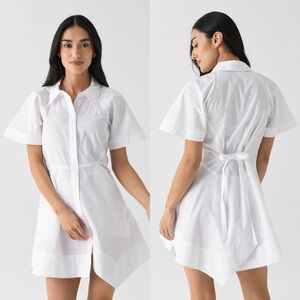 ALC Julie Cotton Mini Shirtdress